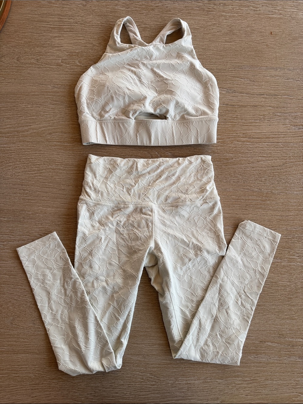 Calia High-Waist Active set in Cream